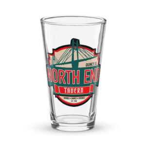 Shaker pint glass